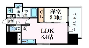 S-RESIDENCE舟入本町の物件間取画像